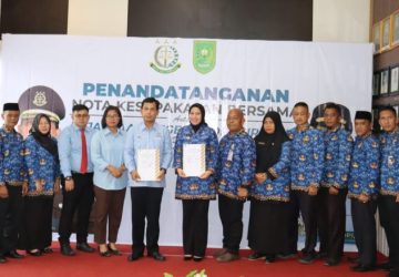 Pemkab Indragiri Hulu Teken MoU dengan Kejaksaan Negeri Rengat