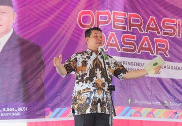 Terus Tekan Inflasi, Pemkab Muba Kembali Gelar Operasi Pasar Beras dan Minyak