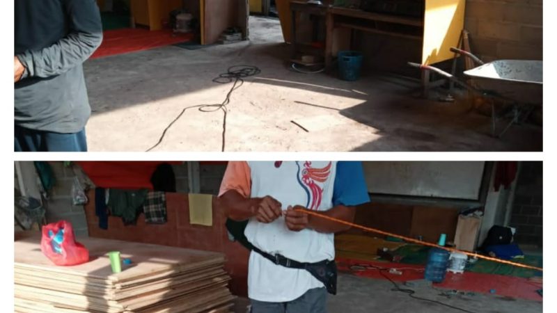 Plang Pengerjaan Proyek Pembangunan Gedung MTSN 1 Mandah Tidak Dipampang, Timbulkan Tanda Tanya Masyarakat