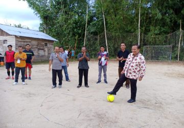 Sokhiatulo Laoli Hadiri Pelaksanaan Pembukaan Turnamen Futsal Bintang Saudara Club