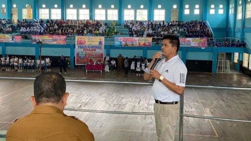 Wako Ahmadi dan Wawako Antos Buka Pekan Olahraga Pelajar
