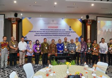 Penguatan Ekonomi Desa, Pj Bupati Kampar Tandatangani MoU dengan UGM Yogyakarta