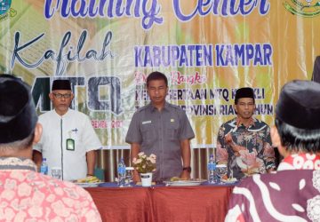 Jelang MTQ ke-41 Provinsi Riau tahun 2023 di Inhu, Kafilah Kabupaten Kampar Laksanakan Training Center