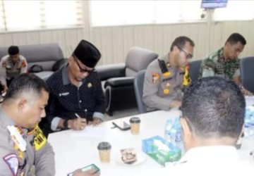 Rapat Persiapan Terkait Pengamanan MTQ Tingkat Provinsi Riau Ke-XLI Tahun 2023 di Pimpin Langsung Sekda Kab. Inhu