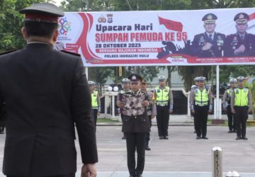 Sumpah Pemuda ke-95 Upacara Langsung di Pimpin Kapolres Inhu