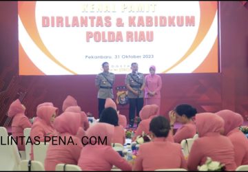 Sertijab Dirlantas dan Kabidkum Polda Riau di Pimpin Langsung Kapolda Riau