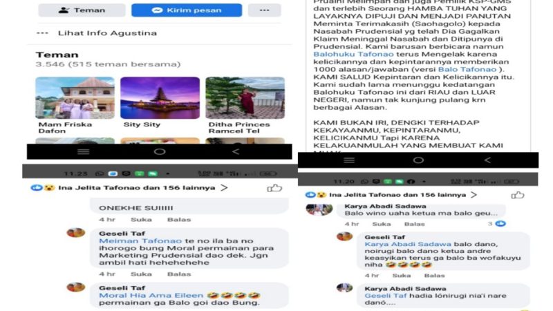 Kasus Dugaan Pencemaran Nama Baik Ketua PAC PDIP GOMO Laporkan 4 Akun Facebook Ke Polda Sumut