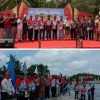 Bupati Bengkalis Membuka Festival Budaya Bahari Di Pantai Selat Baru