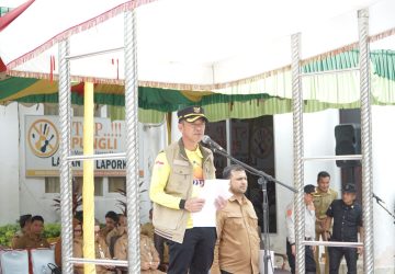 Pimpin Apel, Bupati Tetapkan Status Rokan Hilir Darurat Siaga Banjir 2023