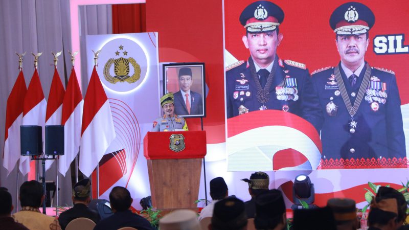 Pj Walikota Pekanbaru Hadiri Silaturahmi Kebangsaan Bersama Wakapolri