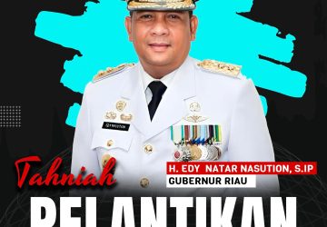 Dilantik jadi Gubernur Riau, Pj Walikota Pekanbaru Ucapkan Selamat ke Edy Natar