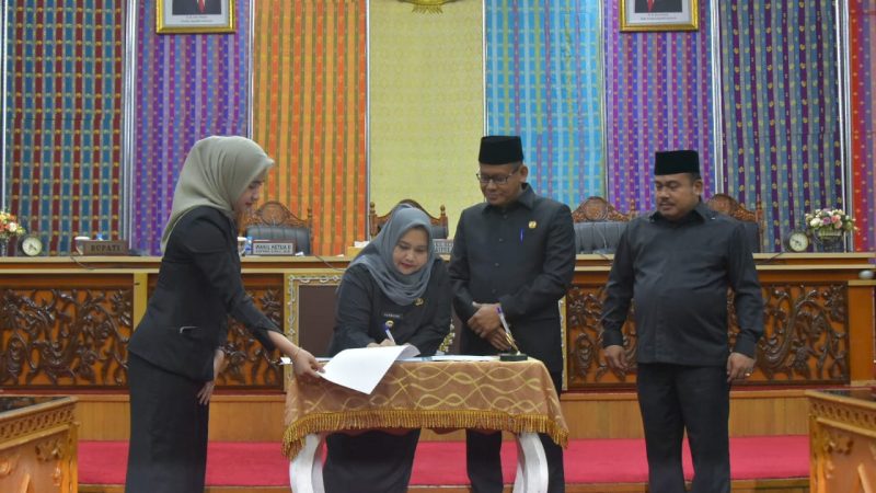 Disahkan DPRD, APBD Kabupaten Bengkalis TA 2024 Sebesar Rp. 4,165 Triliun