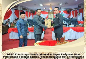 Rapat Paripurna DPRD Kota Sungai Penuh Masa Persidangan I