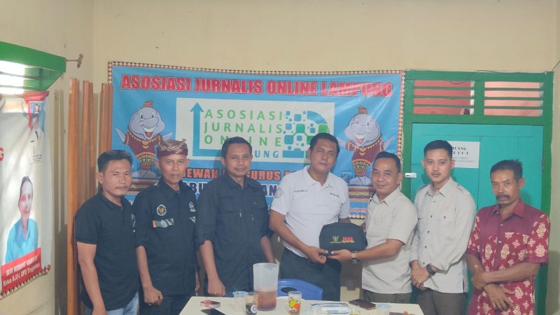 Komisi Yudisial RI Lampung Berkunjung ke Sekretariat AJO-L