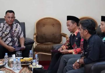 Bupati Lampung Selatan Terima Audiensi Panitia PC Pagar Nusa
