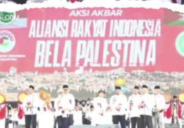 Puisi Menlu Retno Marsudi Rakyat Gaza dalam Aksi Bela Palestina