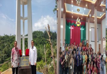 Luar Biasa!!! Caleg DPR-RI Sokhiatulo Laoli, Hadiri Peresmian Tugu BNKP dan Pesta Pembangunan Gedung Gereja BNKP di Kota Sibolga