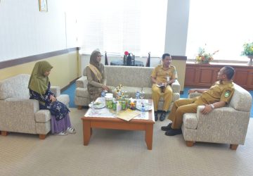 Wakil Bupati Bengkalis Terima Kunjungan Anisa Humairoh Putri Batik asal Kabupaten Bengkalis, Wabup Harapkan Batik Bengkalis Terkenal di Kancah Nasional