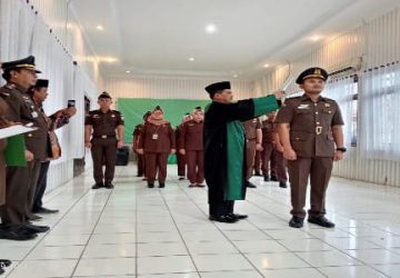 Pelantikan dan Serah Terima Jabatan Kepala Seksi Intelijen Kejaksaan Negeri Indragiri Hulu