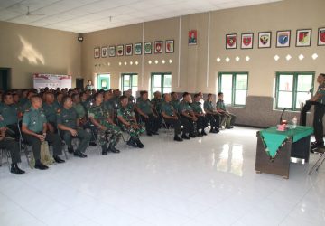 Dandim 0823 Situbondo Letkol Inf Anjas Asmoro, S.E. Ingatkan Prajuritnya untuk Jaga Netralitas pada Pemilu 2024 dan Pelarangan Keterlibatan Kegiatan Narkoba