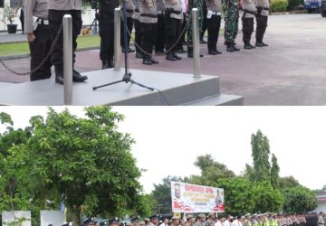 Pimpin Apel Persiapan Pengamanan MTQ, Ini Penegasan Kapolres Inhu
