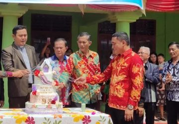 Caleg DPR RI Sokhiatulo Laoli, Hadiri HUT Angowuloa Fa’awosa Kho Yesu ke-98 Tahun