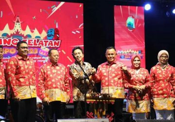 Pembukaan Lampung Selatan Expo 2023 Berlangsung Meriah, Ribuan Orang Padati Lokasi Acara