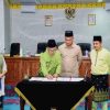 Ketua DPRD Kampar Tandatangani Nota Kesepakatan KUA-PPAS APBD Tahun Anggaran 2024