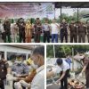 Kejaksaan Inhu Gelar Pemusnahan Barang Rampasan Yang Telah Memiliki Kekuatan Hukum