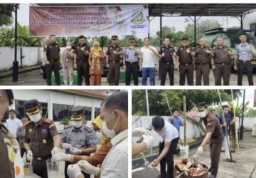 Kejaksaan Inhu Gelar Pemusnahan Barang Rampasan Yang Telah Memiliki Kekuatan Hukum