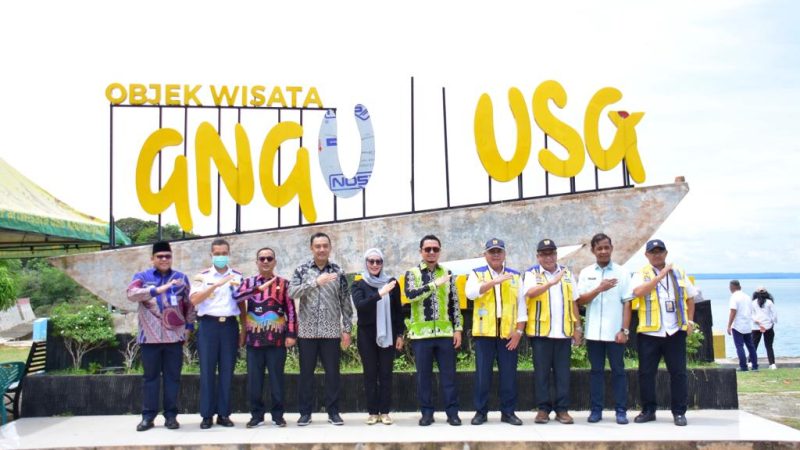 Pj Bupati Kampar Dampinggi Anggota Komisi V DPR RI Dalam Kunjungan Kerja Spesifik Meninjau Penataan Kawasan Candi Muara Takus dan Danau Rusa
