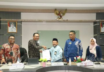 Tingkatkan Kualitas Pelayanan Publik Pelabuhan RoRo, Bupati Bengkalis Sambut Kedatangan Ombusdman RI Perwakilan Provinsi Riau