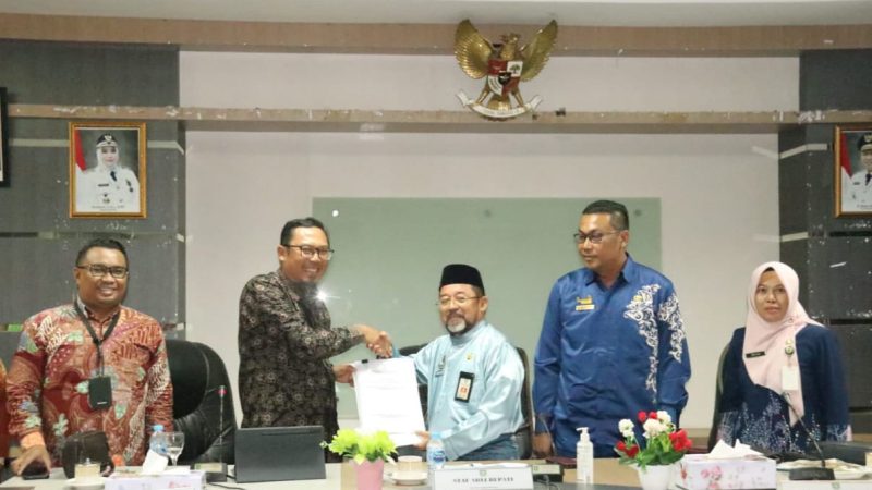 Tingkatkan Kualitas Pelayanan Publik Pelabuhan RoRo, Bupati Bengkalis Sambut Kedatangan Ombusdman RI Perwakilan Provinsi Riau