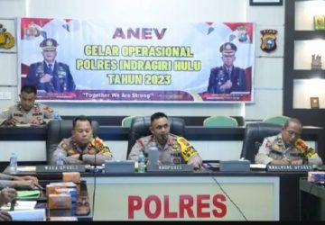 Menjelang Pemilu 2024 Kapolres Indragiri Hulu Minta Netralitas Pejabat Utama di Tubuh Polri