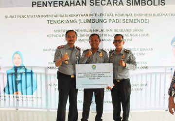 Lapas Muara Enim Menerima Support Peralatan Pertukangan bagi Warga Binaan dari Pemkab Muara Enim
