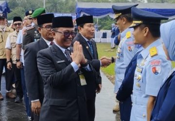 Sekda Siak Arfan Usman Menghadiri Sertijab Komandan Lanud