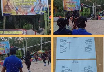 Turnamen Volly Ball Camar Cup 1 Pekan tua Kabupaten Indragiri Hilir Kecamatan Kempas