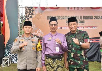 Hadiri Doa Bersama Pemilu Damai Tahun 2024 Provinsi Riau, Bupati Bengkalis Ajak Seluruh Elemen Masyarakat Ikhtiar Wujudkan Pemilu Damai, Jurdil dan Partisipatif