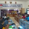 Polres Muara Enim Hadiri Rakor Penetapan Titik Lokasi Pemasangan APK Pemilu 2024