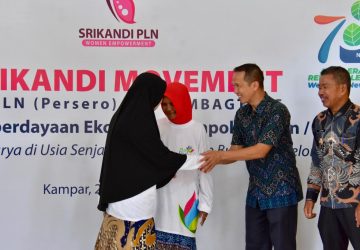 Hadiri Kegiatan Pemberdayaan Ekonomi Kelompok Rentan/Lansia, Pemda Kampar Apresiasi Binaan PLN Dapat Bermanfaat Bagi Msyarkaat Desa Salo Timur