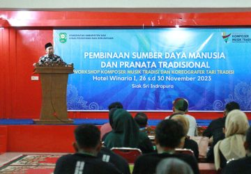 Disdikbud Siak Gelar Workshop Komposer Musik Tradisi dan Koreografer Tari Tradisi