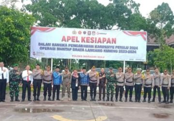 Sinergi APH dan Pemkab Inhu Kesiapan Operasi Mantap Brata Lancang Kuning
