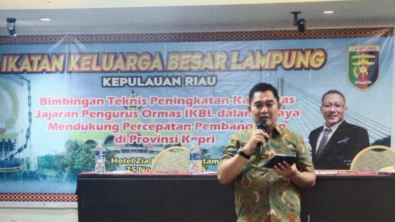 Gelar Pelatihan, Anggota IKBL Kepri Harapkan Kapasitas Pembangunan Daerah