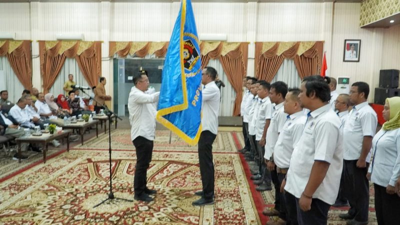 Wakil Bupati Rohil Hadiri Pelantikan Pengurus PWI Kabupaten Rokan Hilir Periode 2023-2026
