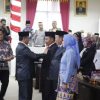 Sekda Thamrin Hadiri Rapat Paripurna Peresmian Pengangkatan PAW Anggota DPRD Lamsel