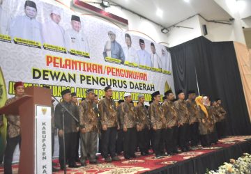 Hadiri Pelantikan DPD IKAPD Kampar, Pj Bupati Kampar Mengucapkan Selamat Saudara Hanafiah Sebagai Ketua IKAPD Kampar Periode 2023-2028