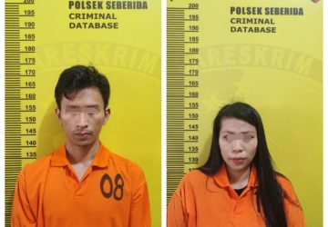 Polsek Seberida Meringkus Sepasang Pengedar Sabu