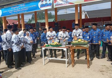 Upacara Peringatan Hari Guru Nasional THN 2023, Serta HUT PGRI ke-78 & HUT Korpri ke-52 Berjalan Sukses
