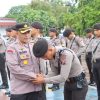 Kapolres Inhu Pimpin Apel Pelepasan Sebanyak 26 Siswa Diktuba Polri Gel. II T.A. 2023