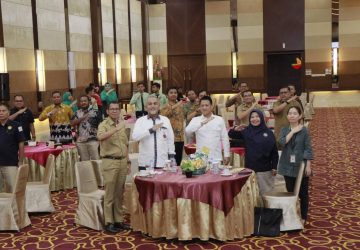 Wakili Pj. Bupati Kampar, Sekda Hambali Buka High Level Meeting TP2DD